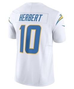 Justin Herbert 10 Los Angeles Chargers Vapor F.U.S.E. Limited Jersey - White