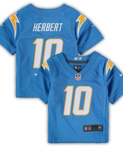 Justin Herbert Los Angeles Chargers Infant Game Jersey - Powder Blue Nfl