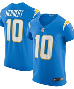 Justin Herbert Los Angeles Chargers Vapor Elite Player Jersey - Powder Blue Nfl