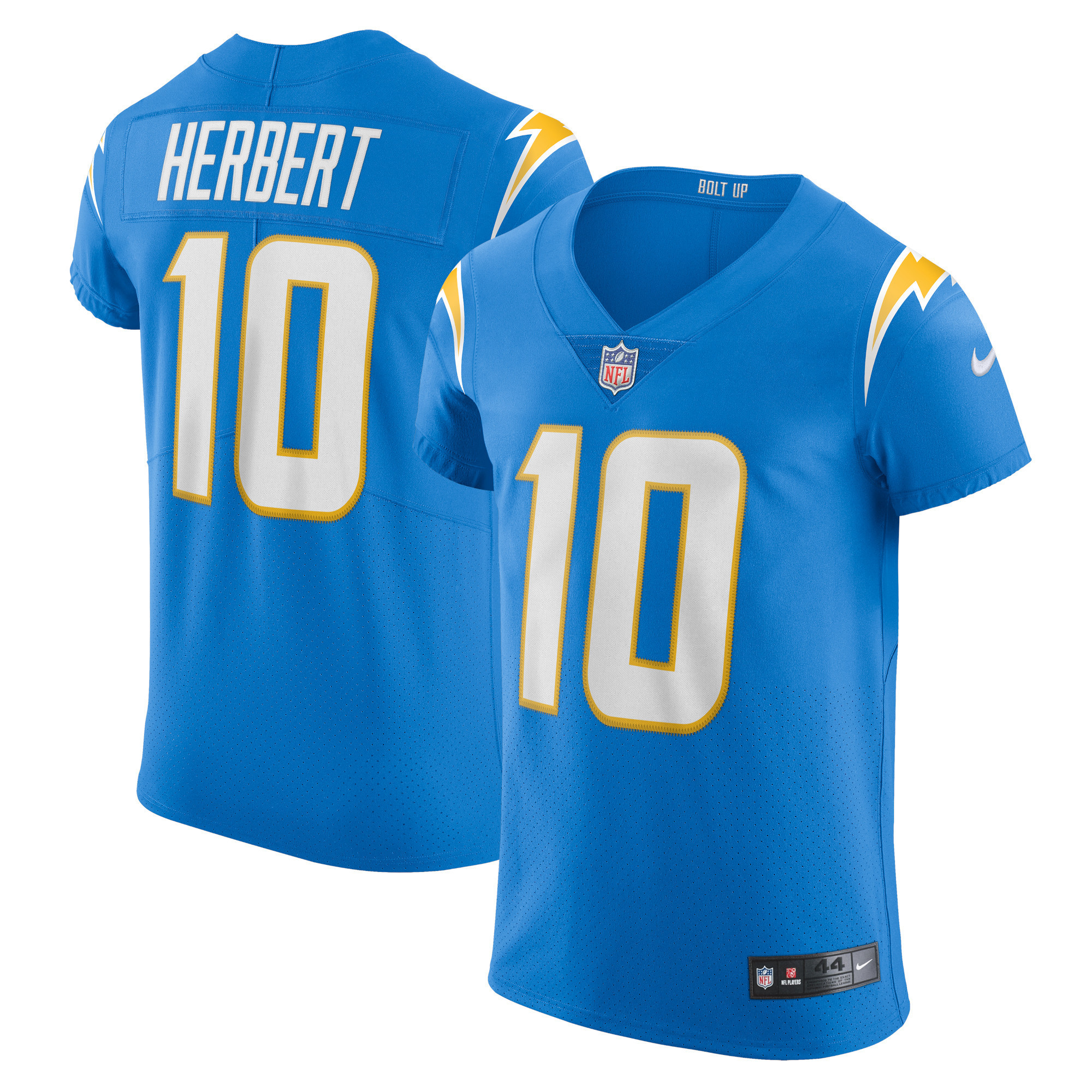 Justin Herbert Los Angeles Chargers Vapor Elite Player Jersey - Powder Blue Nfl