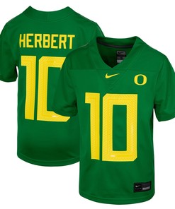 Justin Herbert Oregon Ducks Youth 2020 Nfl Draft Replica Jersey - Green