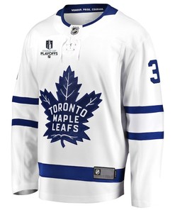 Justin Holl 3 Toronto Maple Leafs Stanley Cup 2023 Playoffs Patch Away Breakaway Men Jersey - White