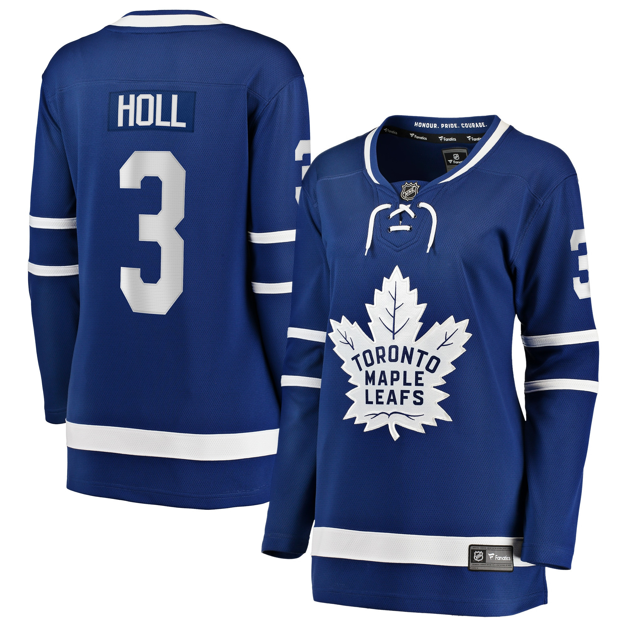 Justin Holl Toronto Maple Leafs Fanatics Branded Womens Home Breakaway Player Jersey - Blue Nhl