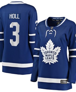 Justin Holl Toronto Maple Leafs Fanatics Branded Womens Home Breakaway Player Jersey - Blue Nhl