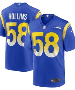 Justin Hollins Los Angeles Rams Game Jersey - Royal Nfl