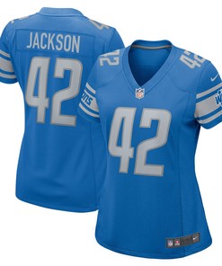 Justin Jackson Detroit Lions Womens Player Game Jersey - Blue Nfl
