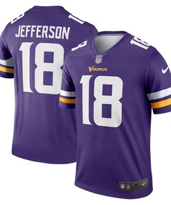 Justin Jefferson 18 Minnesota Vikings Legend Jersey - Purple