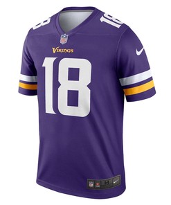 Justin Jefferson 18 Minnesota Vikings Legend Jersey - Purple