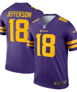 Justin Jefferson Minnesota Vikings Alternate Legend Jersey - Purple Nfl