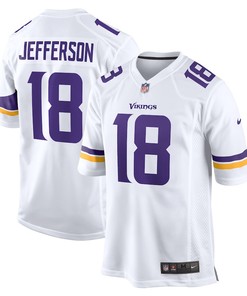 Justin Jefferson Minnesota Vikings Game Player Jersey - White