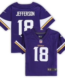 Justin Jefferson Minnesota Vikings Infant Player Game Jersey - Purple Nfl