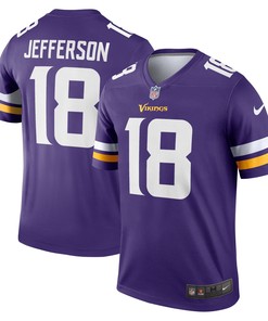 Justin Jefferson Minnesota Vikings Legend Jersey - Purple Nfl