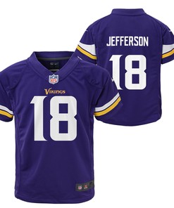 Justin Jefferson Minnesota Vikings Preschool Game Jersey - Purple Nfl
