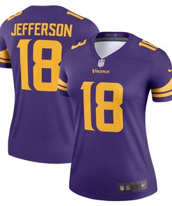 Justin Jefferson Minnesota Vikings Womens Alternate Legend Jersey - Purple Nfl