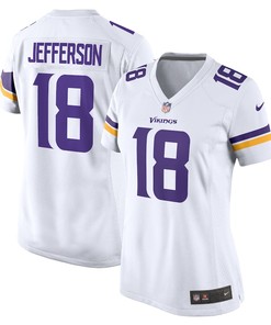 Justin Jefferson Minnesota Vikings Women's Game Jersey - White