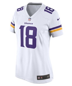 Justin Jefferson Minnesota Vikings Women's Game Jersey - White