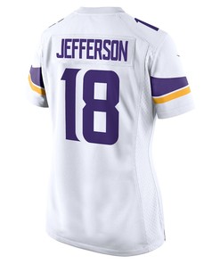 Justin Jefferson Minnesota Vikings Women's Game Jersey - White