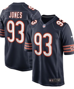 Justin Jones Chicago Bears Game Player Jersey - Navy