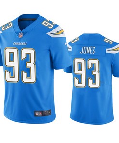 Justin Jones Los Angeles Chargers Light Blue Vapor Limited Jersey