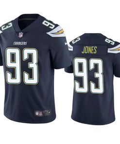 Justin Jones Los Angeles Chargers Navy Vapor Limited Jersey