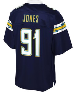 Justin Jones Los Angeles Chargers Nfl Pro Line Player Jersey - Navy