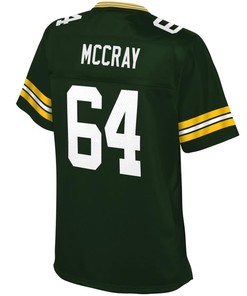 Justin Mccray Green Bay Packers Nfl Pro Line Womens Team Color Player Jersey - Green