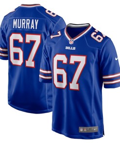 Justin Murray 67 Buffalo Bills Home Game Player Jersey - Royal