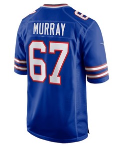 Justin Murray 67 Buffalo Bills Home Game Player Jersey - Royal