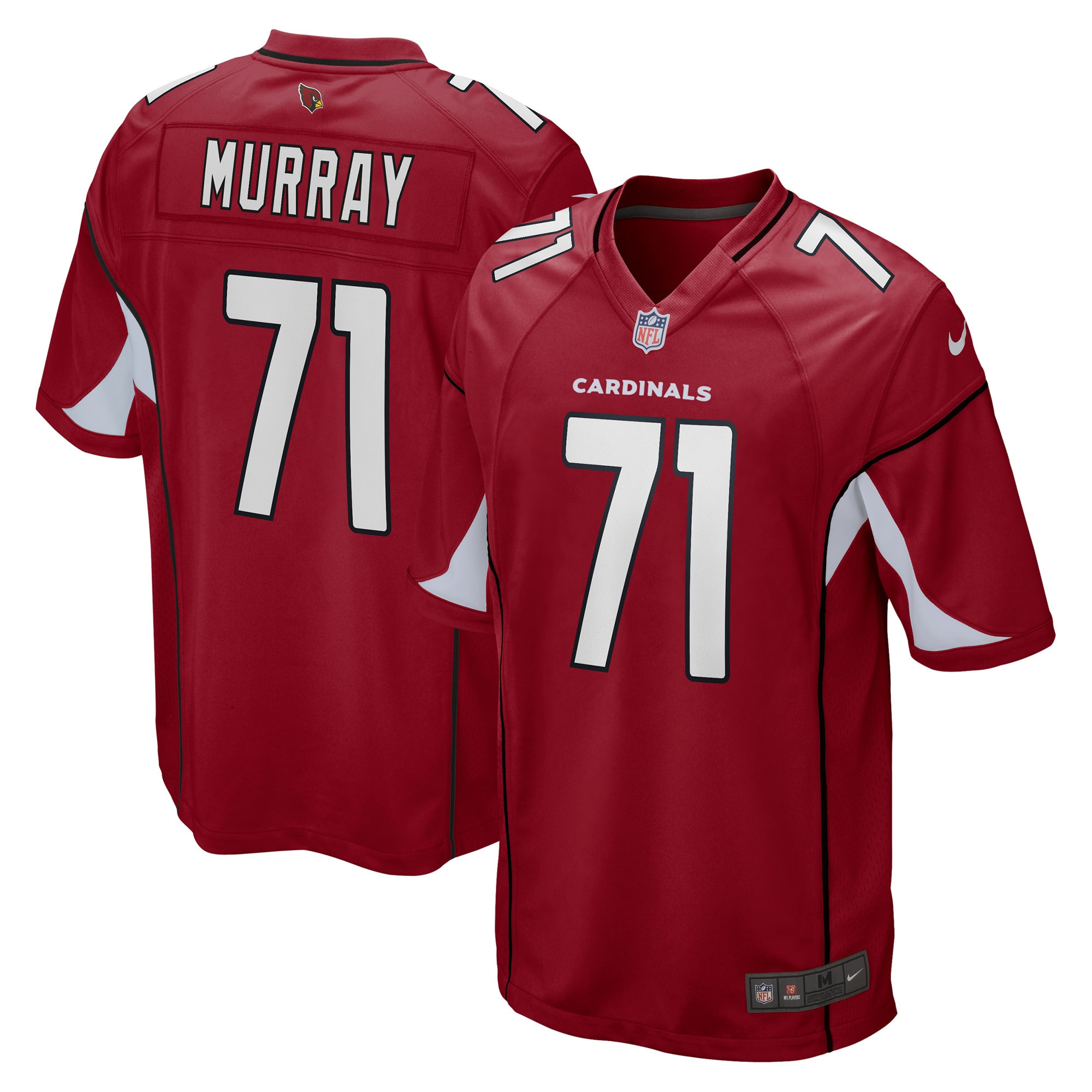 Justin Murray Arizona Cardinals Game Jersey - Cardinal Nfl