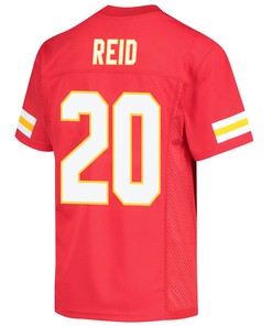 Justin Reid 20 Kansas City Chiefs Super Bowl LVII Champions 3 Stars Youth Game Jersey - Red