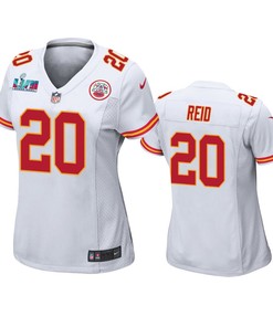 Justin Reid 20 Kansas City Chiefs Super Bowl LVII Game Jersey - Women White