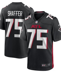 Justin Shaffer Atlanta Falcons Player Game Jersey - Black Nfl