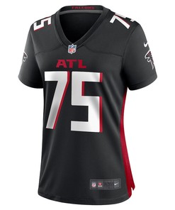 Justin Shaffer Atlanta Falcons Women's Player Game Jersey - Black