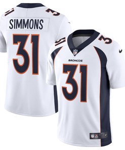Justin Simmons 31 Denver Broncos Vapor Limited Jersey - White