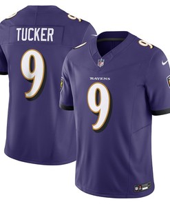 Justin Tucker 9 Baltimore Ravens Vapor F.U.S.E. Limited Jersey - Purple
