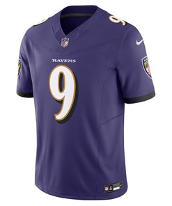 Justin Tucker 9 Baltimore Ravens Vapor F.U.S.E. Limited Jersey - Purple