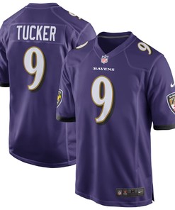 Justin Tucker Baltimore Ravens Game Jersey Purple Nfl