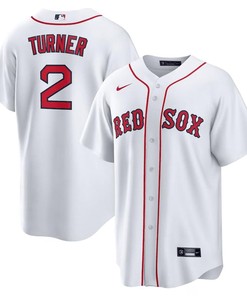 Justin Turner 2 Boston Red Sox Home Men Jersey - White