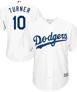 Justin Turner Los Angeles Dodgers Official Cool Base Player Jersey - White