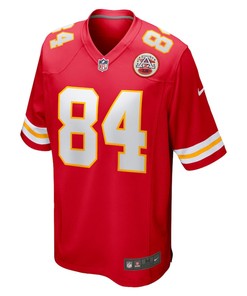 Justin Watson Kansas City Chiefs Game Player Jersey - Red