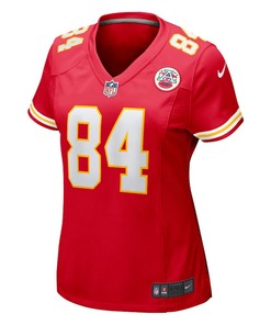 Justin Watson Kansas City Chiefs Women's Game Player Jersey - Red
