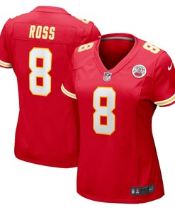 Justyn Ross Kansas City Chiefs Women's Home Game Player Jersey - Red