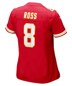 Justyn Ross Kansas City Chiefs Women's Home Game Player Jersey - Red