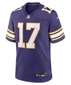 K.J. Osborn 17 Minnesota Vikings Classic Game Men Jersey - Purple