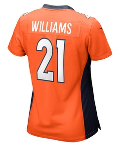 K'Waun Williams Denver Broncos Women's Game Jersey - Orange