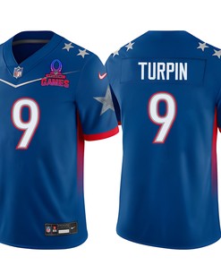 KaVontae Turpin 9 Cowboys Pro Bowl 2023 Patch Men Jersey - Blue