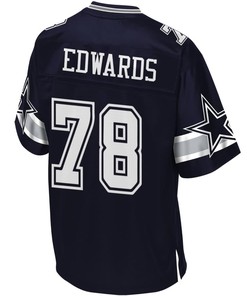 Kadeem Brandedwards Dallas Cowboys Nfl Pro Line Player Jersey - Navy