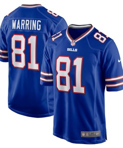 Kahale Warring Buffalo Bills Game Player Jersey - Royal Nfl