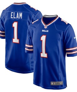 Kaiir Elam 1 Buffalo Bills 2022 Draft First Round Pick Game Jersey In Royal