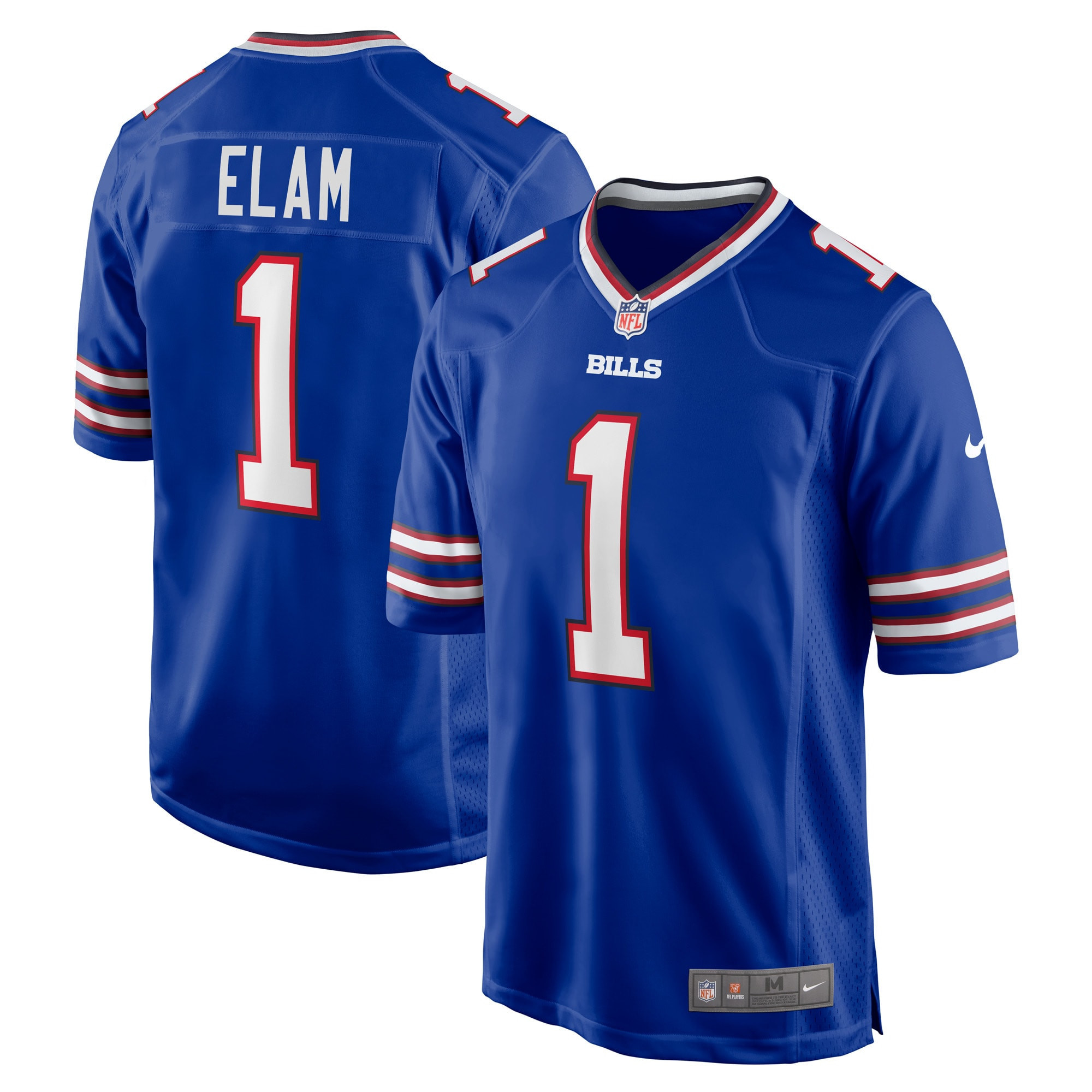 Kaiir Elam Buffalo Bills 2022 Nfl Draft First Round Pick Game Jersey - Royal Nfl